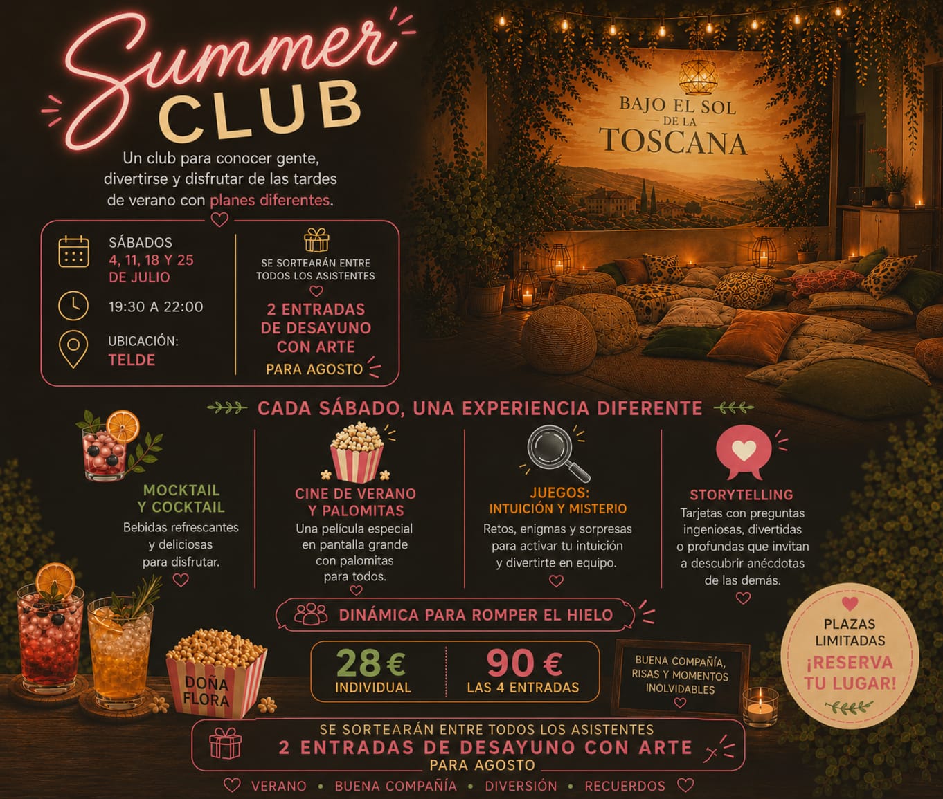 Summer Club: el verano también se vive en las tardes de Telde