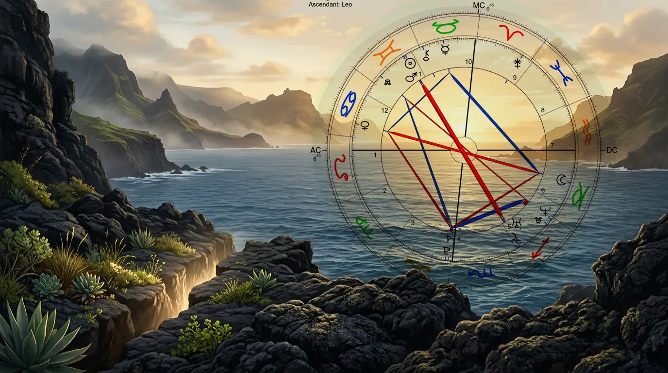 La carta astral de las Islas Canarias